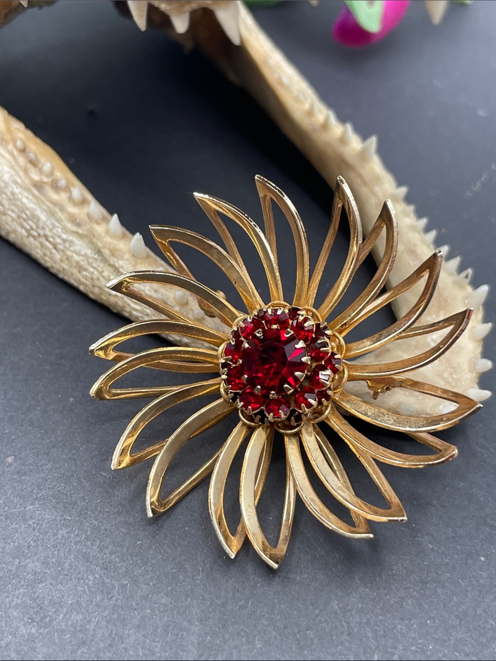 Sarah Coventry whimsical brooch vintage - Picture 3 of 6